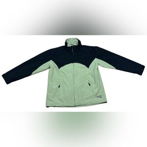 Colorado Clothing Jacket Women’s L Green Black Weather Protection Factor V60